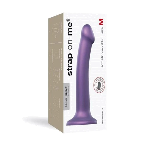 Насадка для страпона Strap-On-Me Mono Density Dildo Violet M