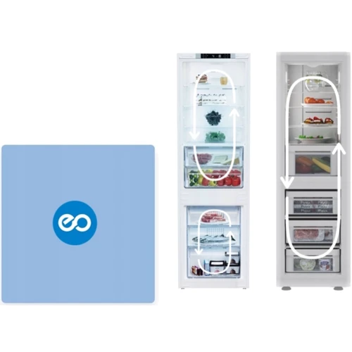 Встраиваемый холодильник Beko BCNA275E5SN: Количество компрессоров 1