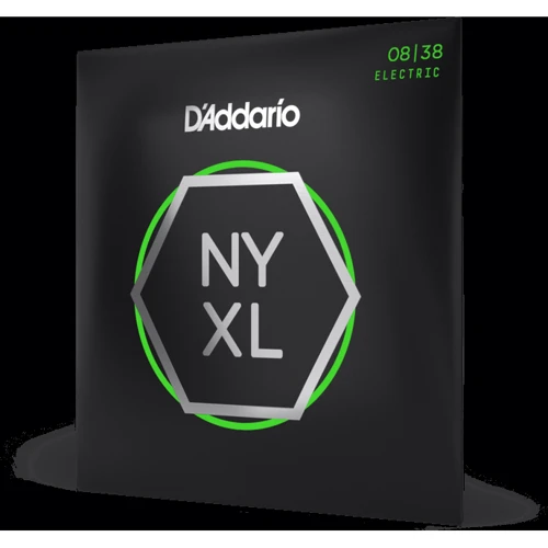 Струна для гитар Струны для электрогитары D`ADDARIO NYXL0838: В комплекте Набор из 6 струн