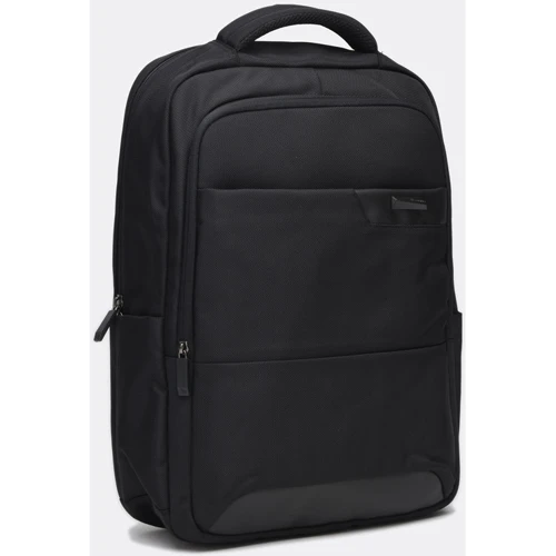 Чоловіча рюкзак Aoking чорний (C1GN96666-black): Фактура Ткана, матова