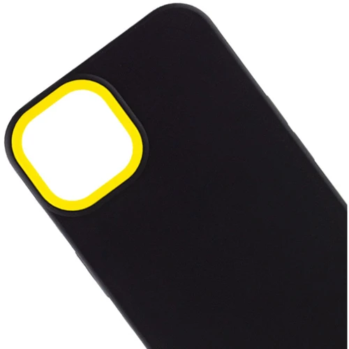 Чехол для iPhone Mobile Case TPU+PC Bichromatic Black / Yellow for iPhone 11: Цвет черный