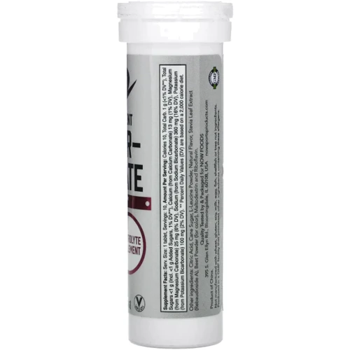 Now Foods Effer-Hydrate Sports 10 tabs / 10 servings / strawberry and orange flavor: Пол Унисекс
