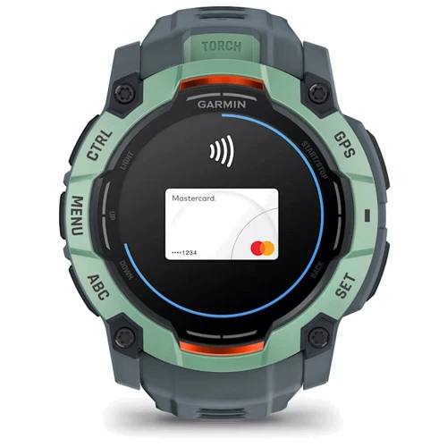 Смарт-часы Garmin Instinct 3 AMOLED 50mm Neotropic with Twilight Band (010-03020-01) фото 11