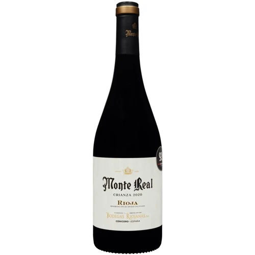 Вино Monte Real de Familia Crianza 2020 красное сухое 0.75 л (FSH_8410030307505)