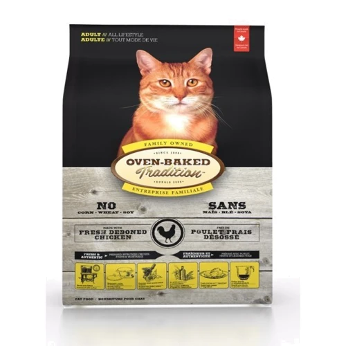 Сухий корм для котів Oven-Baked Tradition із свіжого м'яса курки 350 г (9705-350)