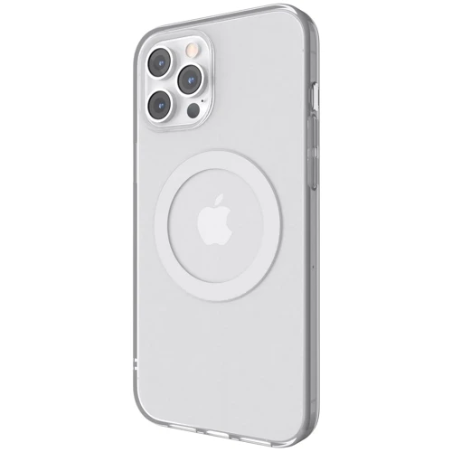 Чехол для iPhone Switcheasy MagClear with MagSafe Silver (GS-103-123-225-26) for iPhone 12 Pro Max: Материалы силикон