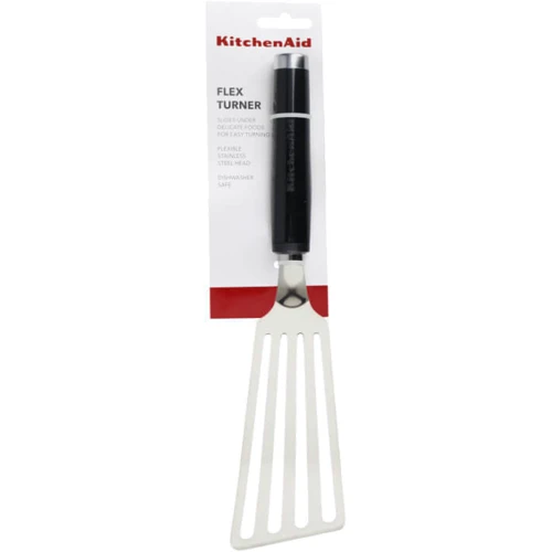 Лопатка с прорезями KitchenAid Classic 31.8 см, черный (KCG024OHOBE)
