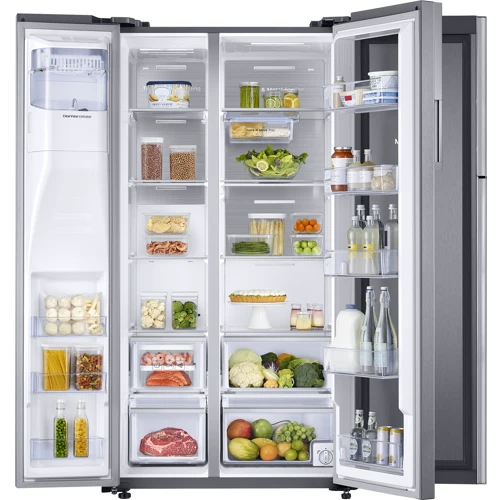Холодильник Side-by-Side Samsung RH58K6598SL: Размеры ВxШxГ, см 182.5x90.8x77.6