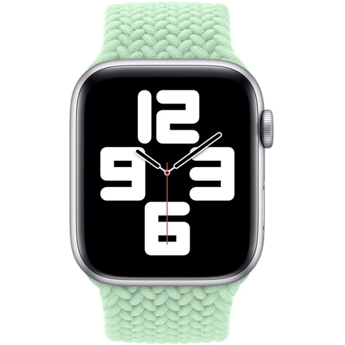 Аксессуар для Watch Apple Braided Solo Loop Pistachio Size 12 (MJJQ3) for Apple Watch 42/44mm: Совместимость Apple Watch 45mm, Apple Watch 42mm, Apple Watch 44mm