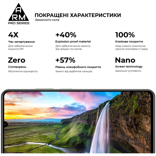 Аксессуар для смартфона ArmorStandart Tempered Glass Pro Black for Realme C63 4G (ARM78445) фото 5