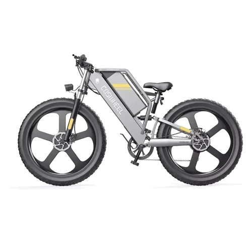 Електровелосипед Coswheel T26 (750 Вт, 48 В, 25 А/год), колеса 26", сірий: Ємність батареї, Втч 1200