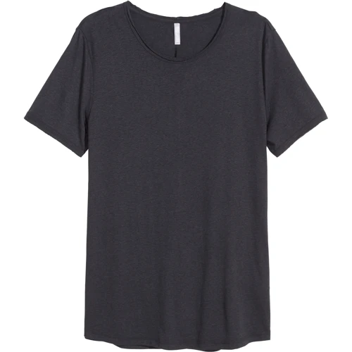 Футболка H & M 3515864 XL чорна: Вид футболки