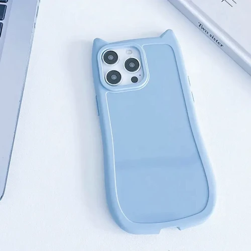 Чохол для iPhone TPU Case Getman Cat with straps Blue for iPhone 14 Pro: Тип аксесуара чехол