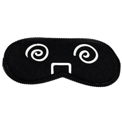 Закрытая маска на глаза Smile BLACK, SKN-C066
