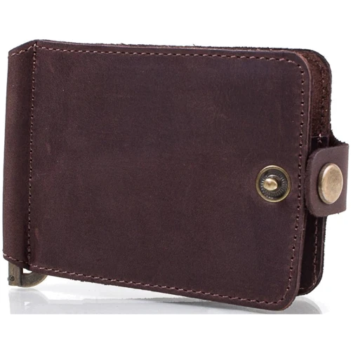 Мужской зажим для денег DNK Leather коричневый (DNK-Clamp-Hcol-F)