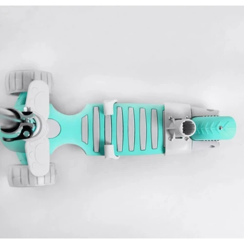 Самокат Best Scooter бирюзовый (B-2011): Материал колес полиуретан