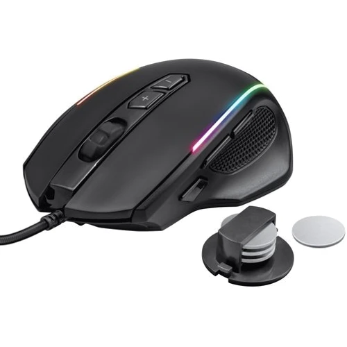 Мышь Trust GXT 165 Celox RGB (23092) Black: Интерфейс подключения USB