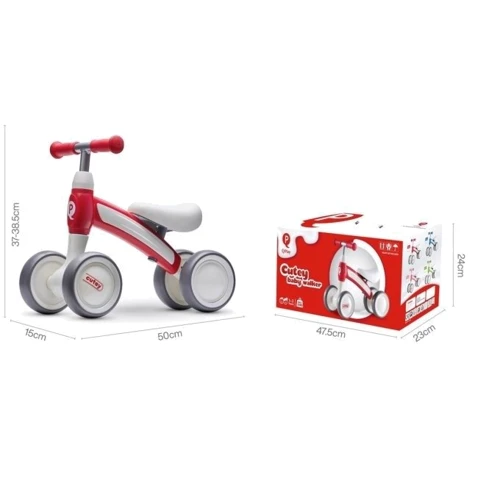 Беговел QPLAY детский Cutey Red (B-400Red): Цвет красный