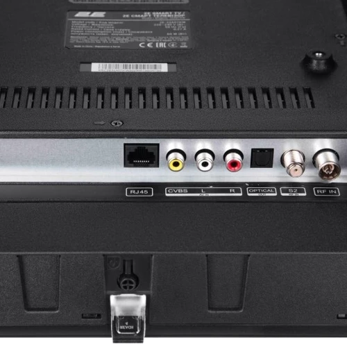 Телевізор 2E 2E-32A07KH: Вихід в інтернет Ethenet / Wi-Fi / Bluetooth