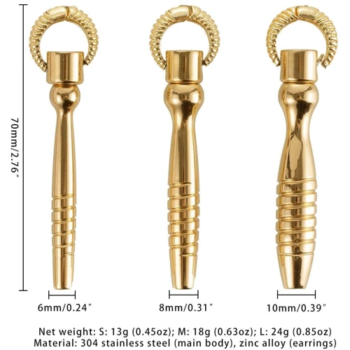 Набор уретральных стимуляторов LOCKINK Bad Boy Training Urethral Plugs Set