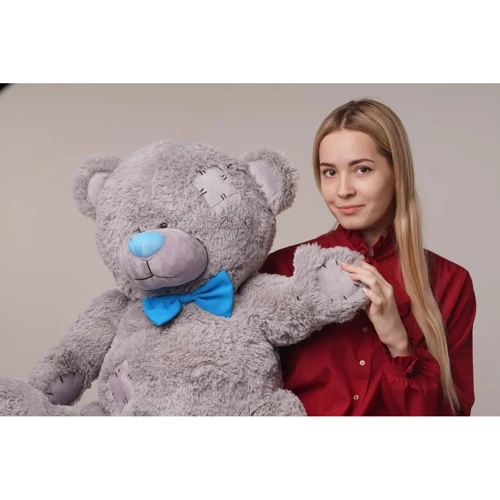 М'яка іграшка Me to you 100 см сірий