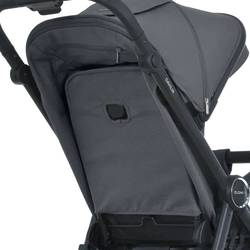 Прогулянкова коляска El Camino Dahlia Volcanic Gray: Материал колес полиуретан