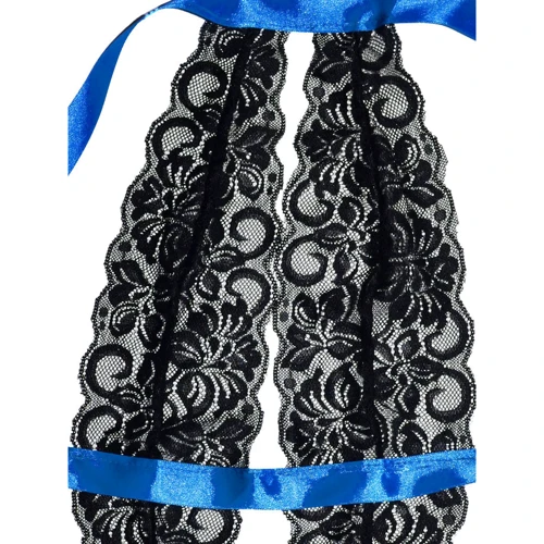 Эротический комплект Пленница NDS 5108-2 Black/Вlue, S/M (16787)
