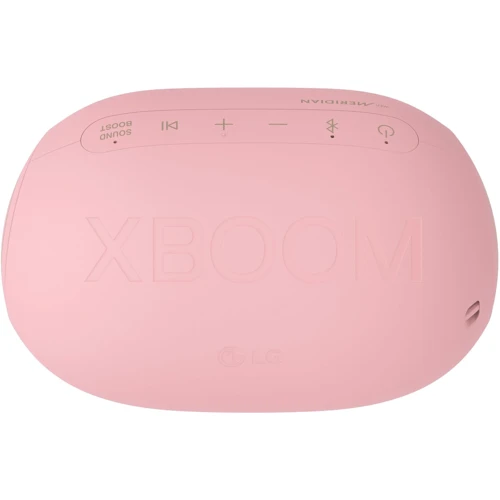 Акустика LG XBOOM Go PL2 Bubble Gum: Цвет розовый