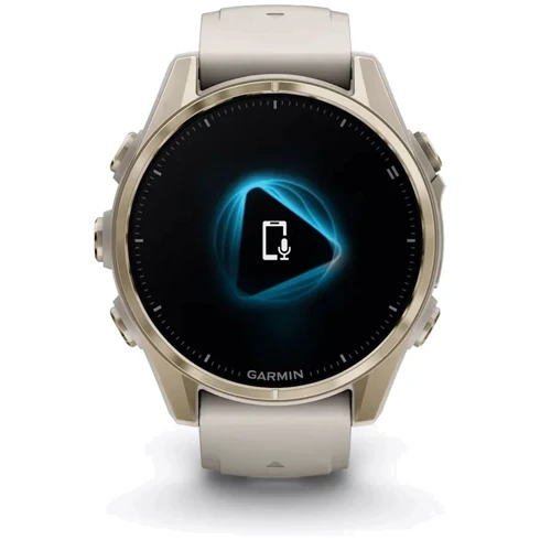 Смарт-часы Garmin Fenix 8 AMOLED 43mm Sapphire Soft Gold with Fog Grey/Dark Sandstone Silicone Band (010-02903-11): Материал корпуса титан