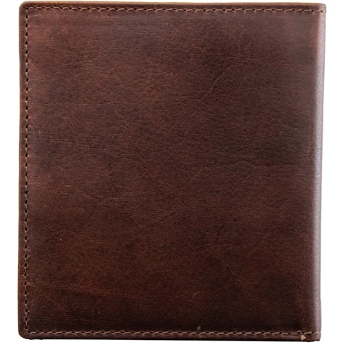 Мужское портмоне Smith&Canova коричневое (FUL-92410-brown): Материал Натуральная кожа