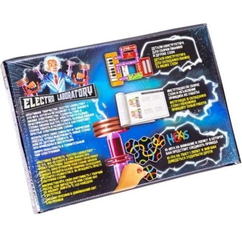 Електронний конструктор Danko Toys Electro Laboratory Piano (ДТ-ГО-09389): Рекомендований вік от 6 лет