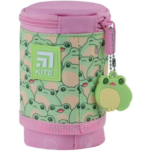 Пенал Kite 684-3 Cute Frogs (K24-684-3): Количество отделений 1