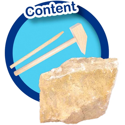 Набор для творчества Ses Creative Раскопки скелета Трицератопса (инструменты, окаменелости) (25029S)