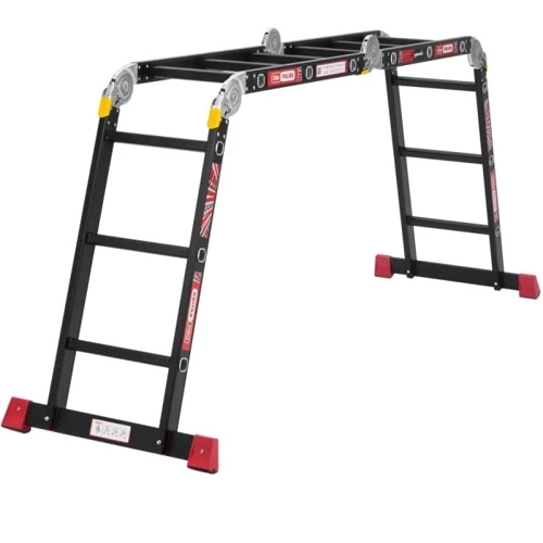 Лестница Квітка PRO Heavy Duty 4х3 (110-9039): Конструкция шарнирная