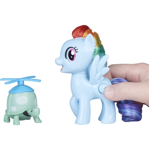 Персонаж мультфильма, фильма Hasbro My Little Pony Впечатляющая пони Rainbow Dash E0186_E2567) фото 7