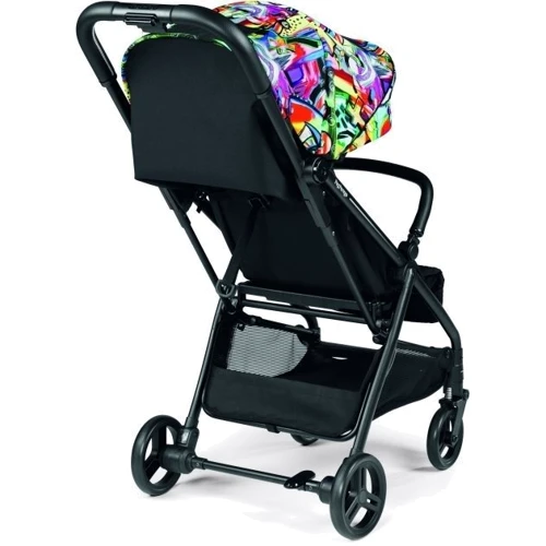 Коляска Peg-Perego Selfie Street Art Черный с абстрактным рисунком (IP22000000AT99RO01): Возможность установки люльки нет