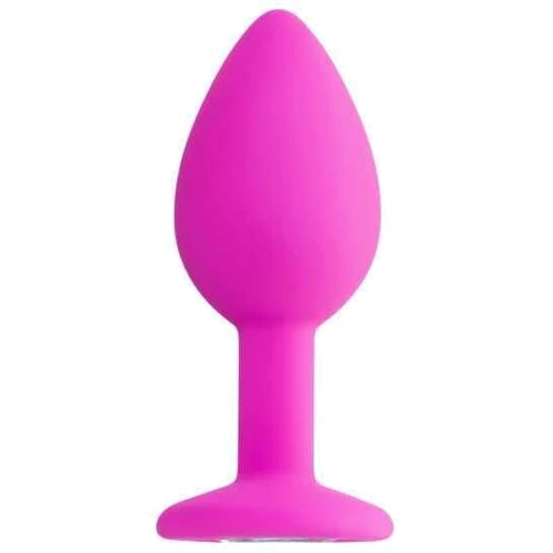 Анальная пробка с кристаллом ToDo by Toyfa Anal Plug Brilliant