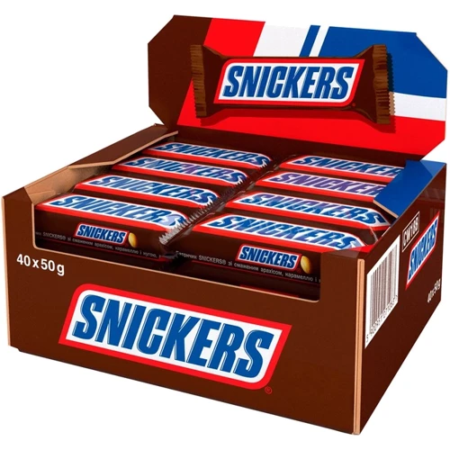 Упаковка батончиків Snickers 40х50 г (УП5900951271083) фото 8