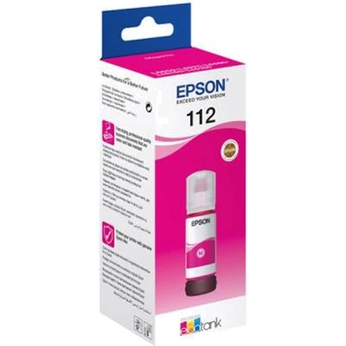 Чорнило Epson 112 EcoTank Pigment Magent ink (C13T06C34A): Колір Magenta