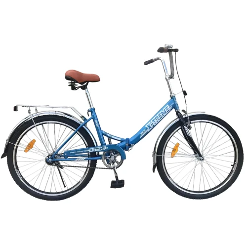 Велосипед X-TREME SALUT FD-26 сталь.рама 26" колеса 26" сине-белый (125017)