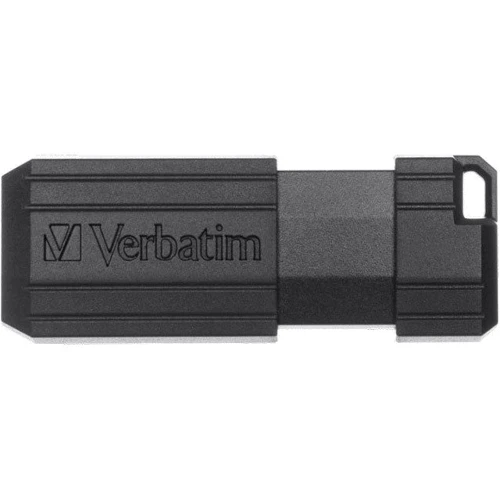 USB-флешка Verbatim 128GB PinStripe USB 2.0 Black (49071): Объем памяти 128 GB