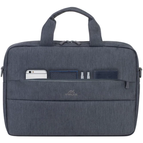 Сумка для ноутбуков RivaCase 14" Prater Dark Grey (7522): Материал полиэстер