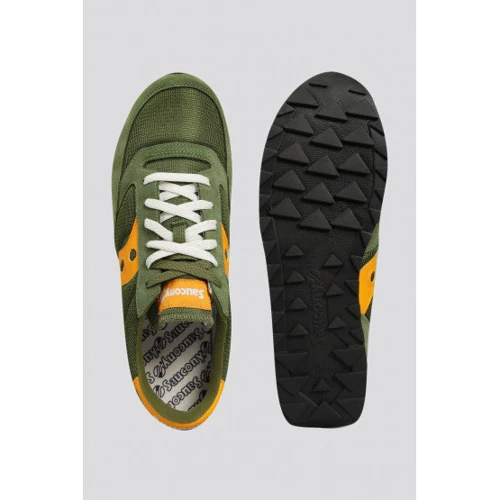 Кроссовки Saucony Jazz Vintage (70368-120s) 44 (11) зеленые натуральная замша всесезон: Материал подкладки Текстиль