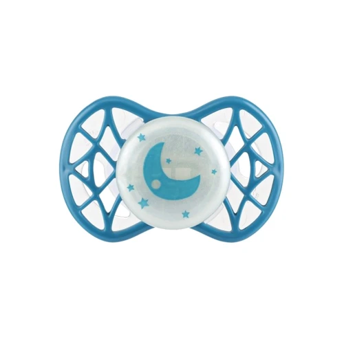 Пустышка Nuvita 7065 Air55 Cool симметричная 0m+ голубая (NV7065GE)