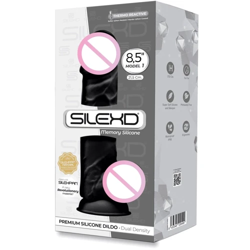 Фаллоимитатор SilexD Norman Black (MODEL 1 size 8.5in) двухслойный
