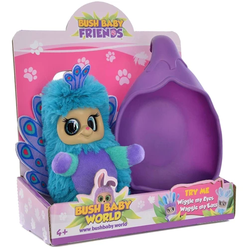 Игровой набор Bush Baby World серии "Друзья" - Паула Павлин (с домиком) (2392)