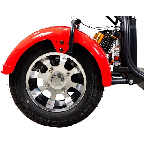 Трехколесный электроскутер Atlas Hunter 2500W Red фото 5