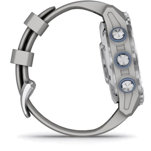 Смарт-годинник Garmin Descent Mk3 43mm Stainless Steel with Fog Grey Silicone Band (010-02753-04) фото 11