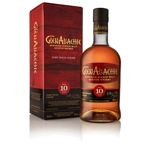 Віскі GlenAllachie 10yo Port Wood (0,7 л) (BW44856)