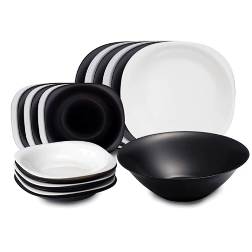 Столовый сервиз Сервиз столовый Luminarc Carine Black/White (N1491)